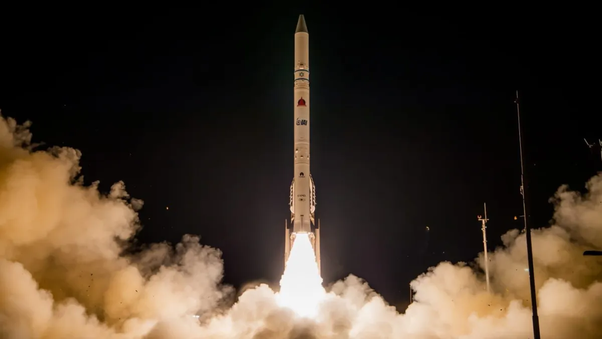 Israel’s Ofek spy satellite on the 28th.